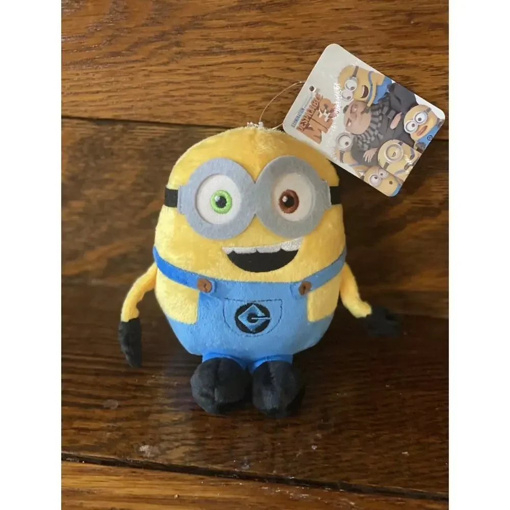 Despicable Me Minion Bob 6” Plush One Eye Green Brown NWT Stuffed Doll